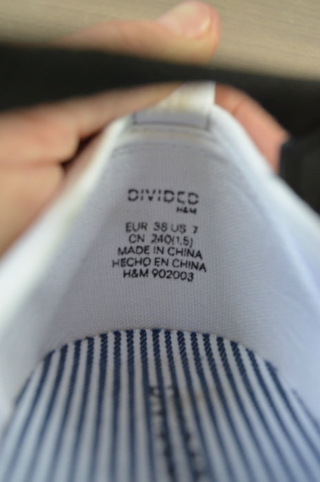 weiße H&M Ballerinas