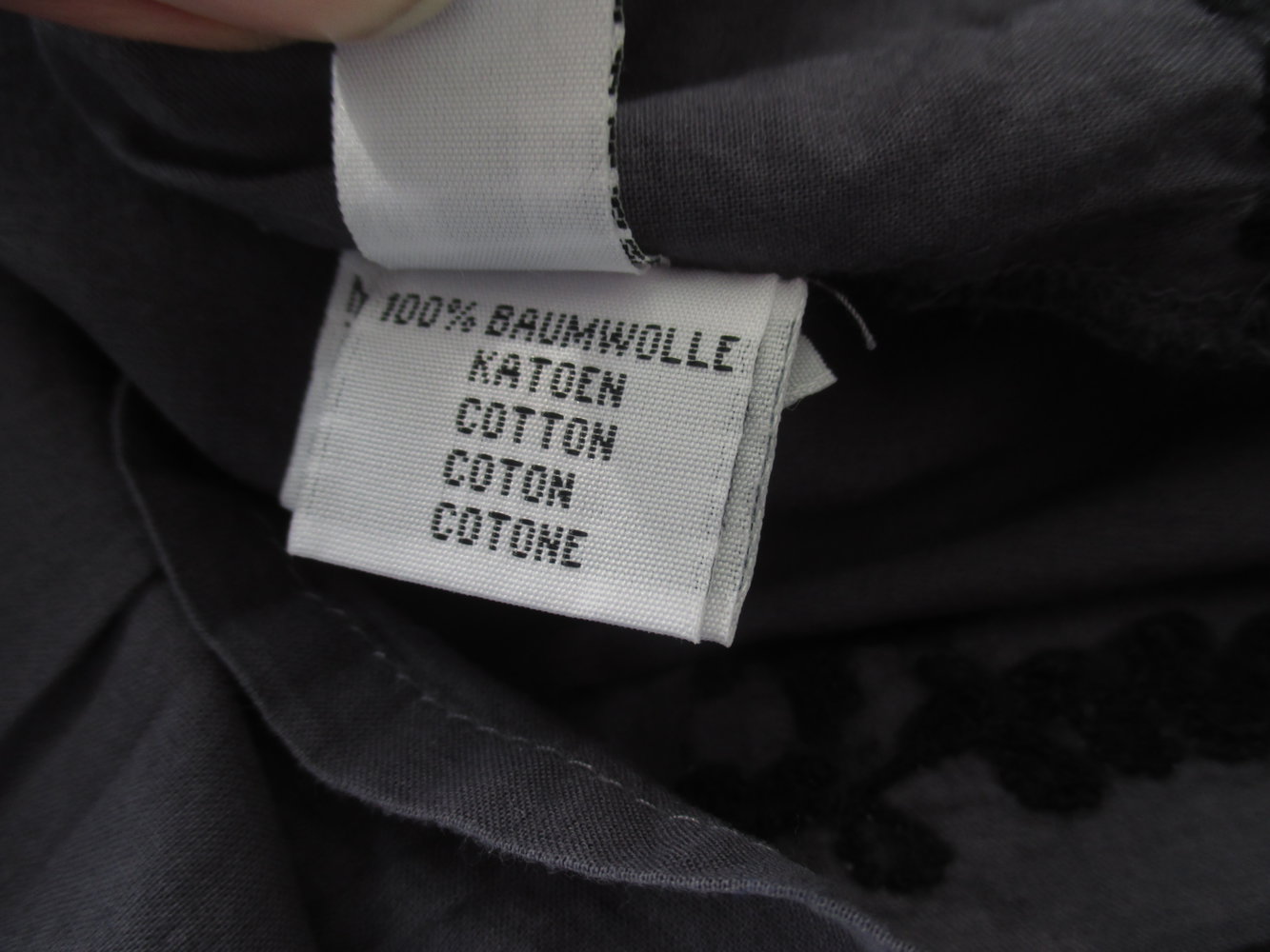 Hippie, Boho Kleid, rauchblau, Gr. 38, Aniston, Sommer, Festival Kleid