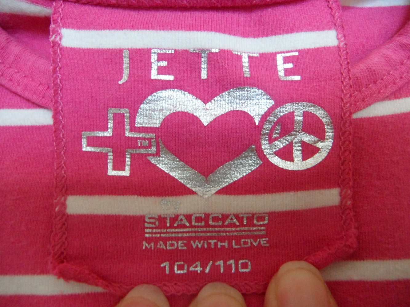 Jette by Staccato 104/110/116 Langarmshirt Schmetterling