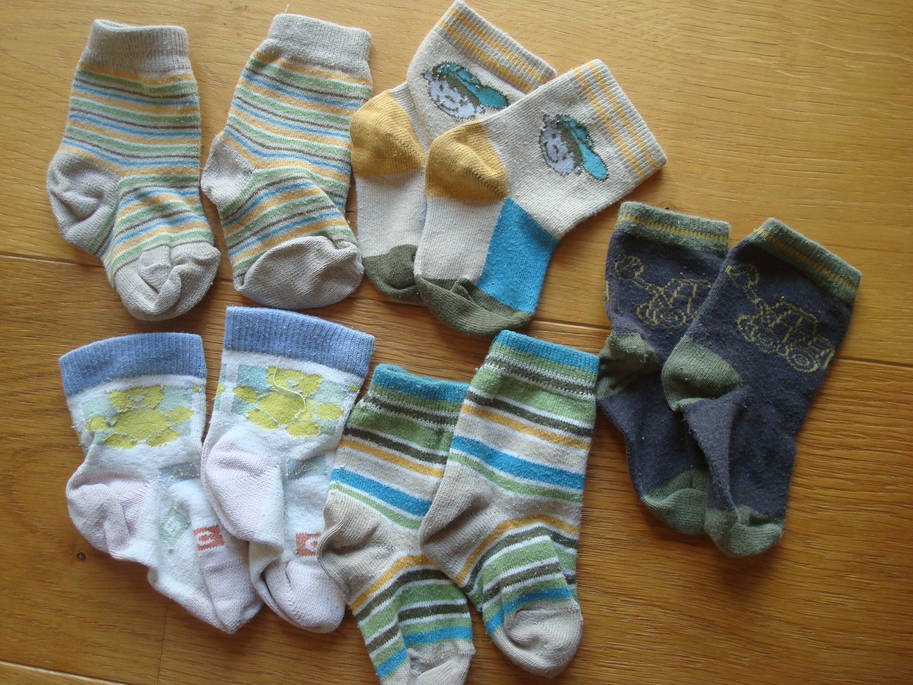 5 Paar Socken Gr. 17/18