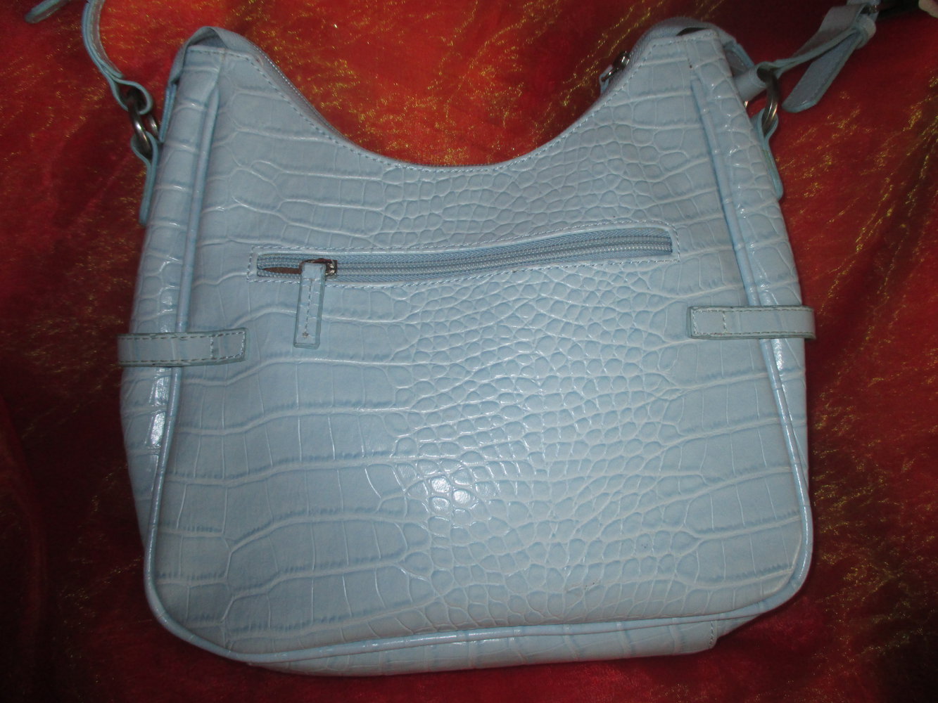 NEU mit ETIKETT * Kroko- Style * Lack- Leder * Umhänge * Henkel * Hand- Tasche * Bag * Tote 