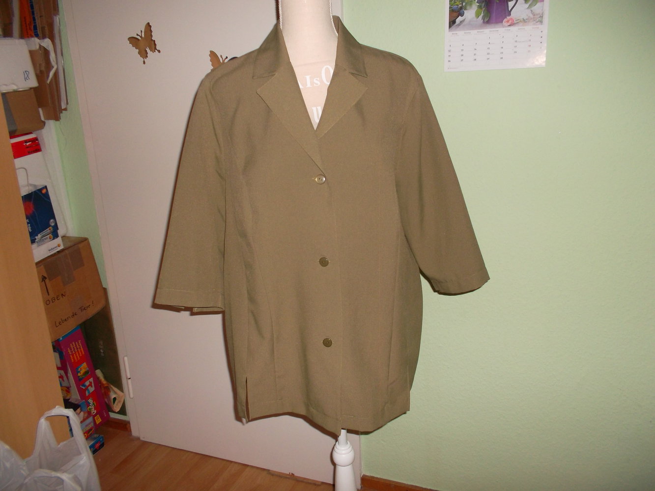 damenblazer/bluse,kahki,gr.48