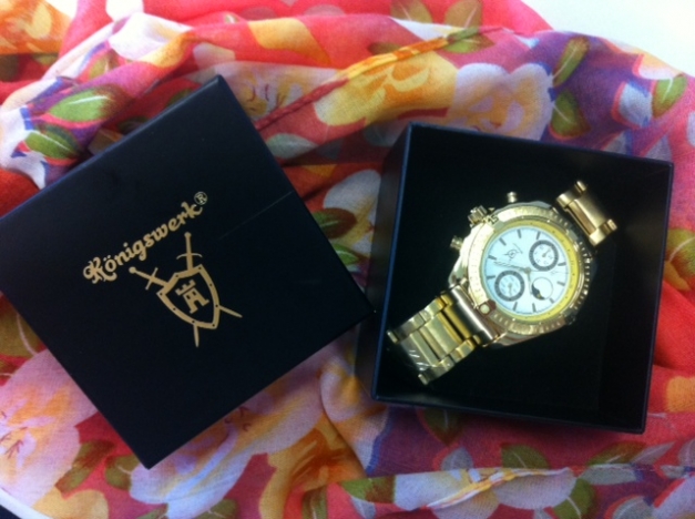 Gold Damen Uhr Königswerk