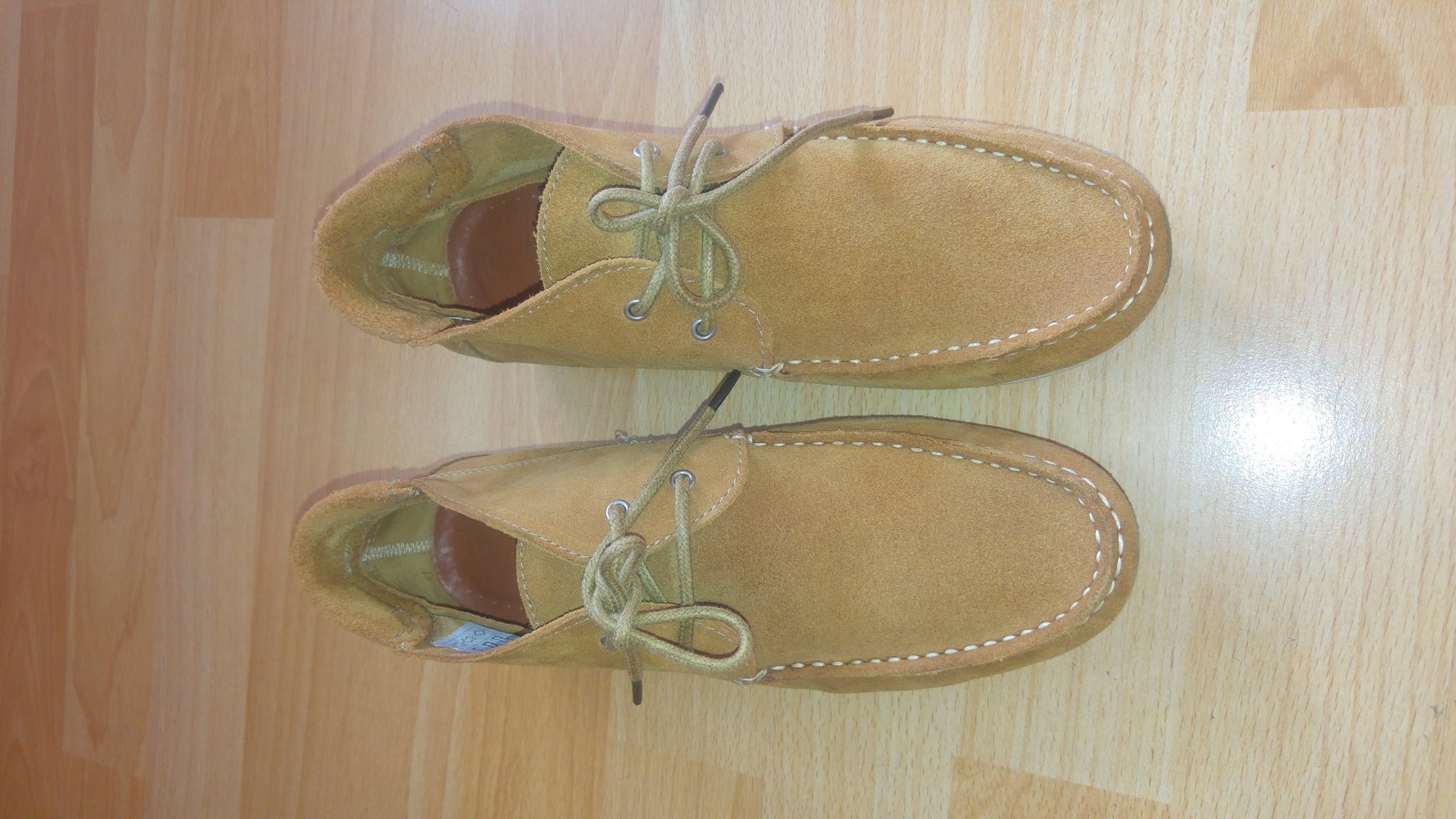 Peckott Denim Wildleder - Boots, Schuhe, Schnürboots Gr.38