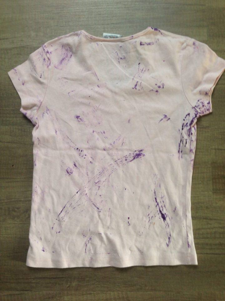 Star Collection: Custom rockiges Shirt im Batiklook! Unikat!