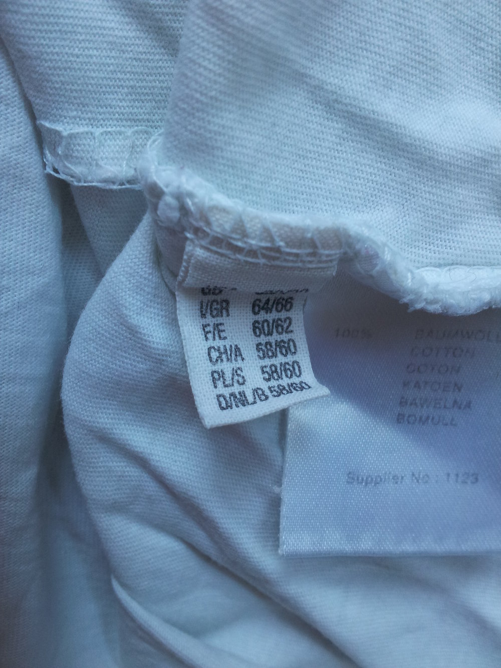 Shirt weiß Übergröße Ulla Popken Gr 58/60