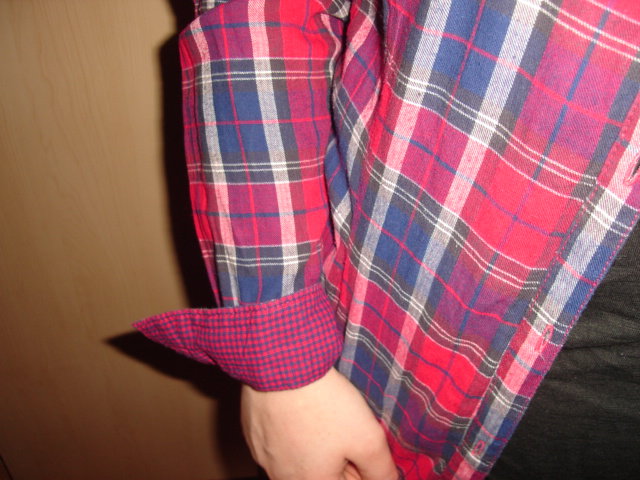 H&M L.o.g.g. Bluse Größe 42 KARIERT 