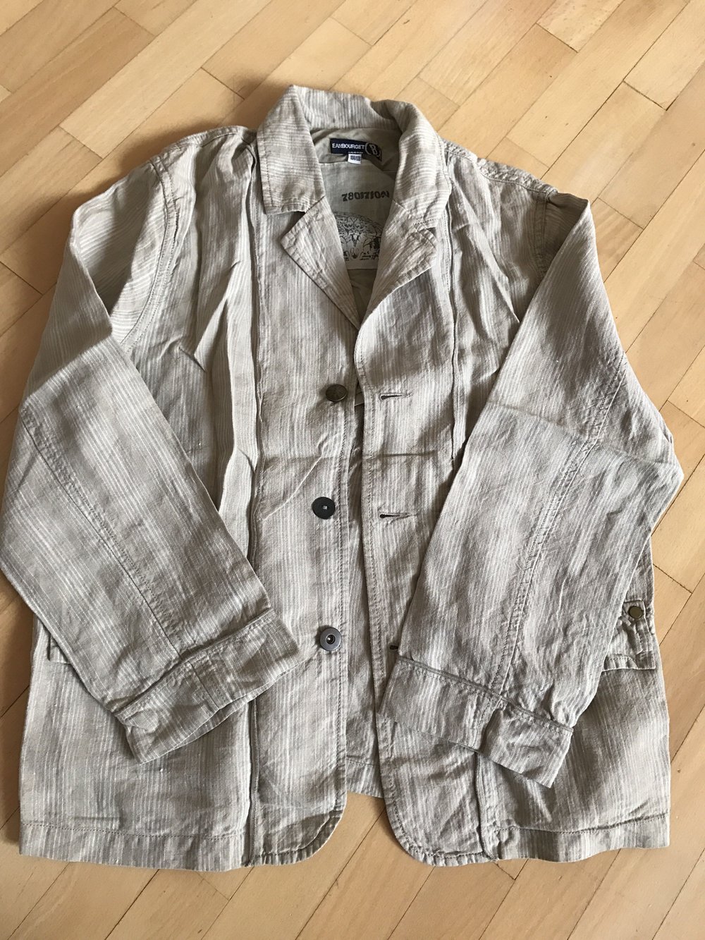 Jean Bourget Leinenhemd und -jacket