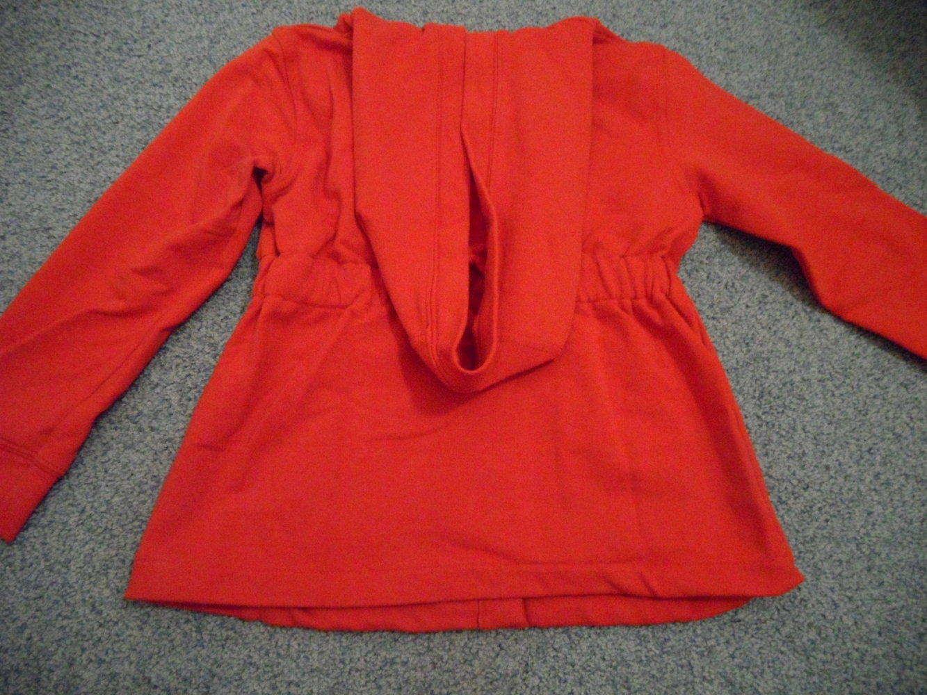 Orange Sweatjacke tailliert von MEXX