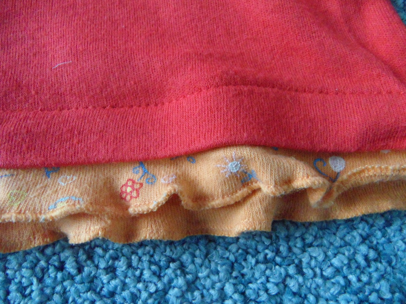 tolles Langarmshirt Garten-Serie Gr. 74