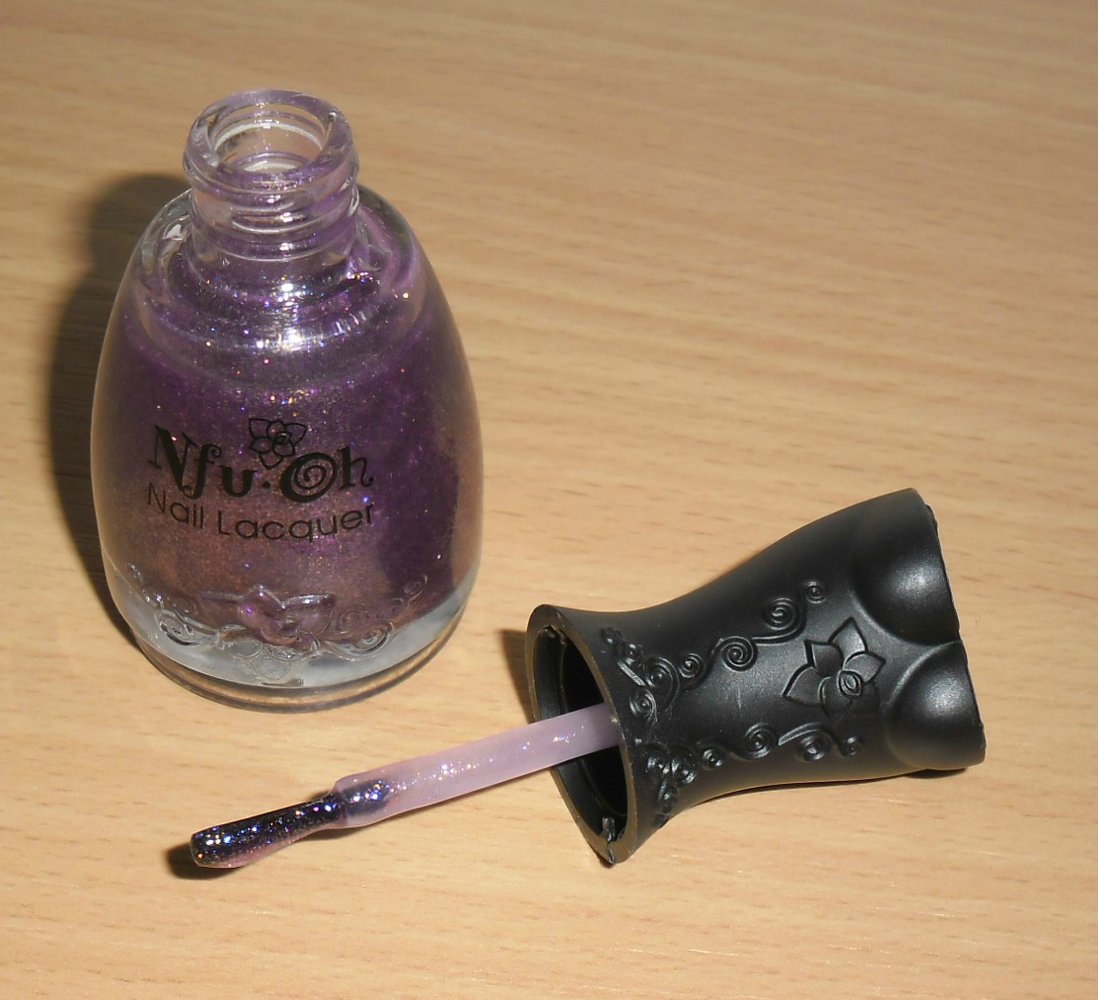 Nfu´Oh Nagellack Holo Lila NFU 084