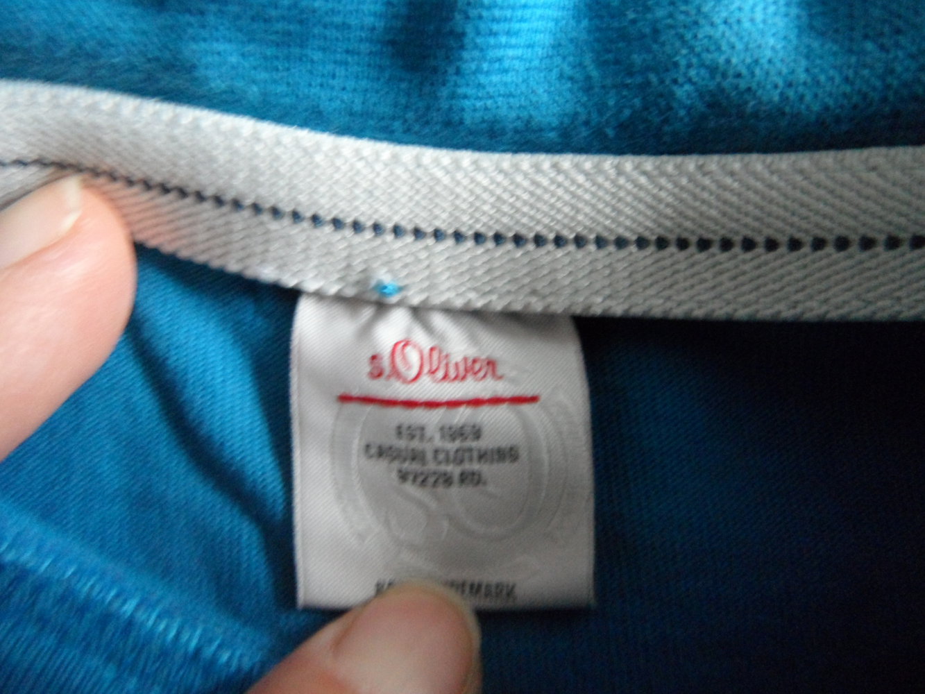 s.Oliver Langarmshirt Feuerwehrmann