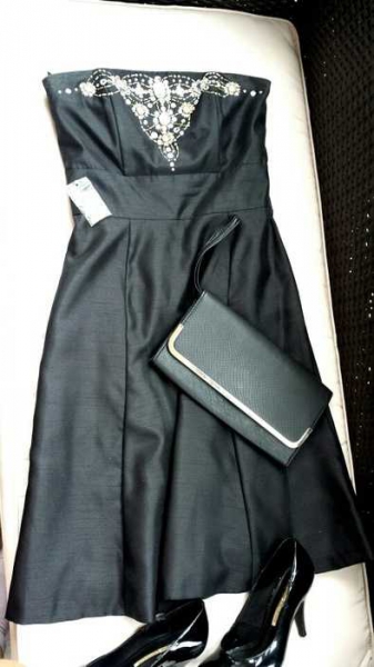 Sehr edles & seltenes Ballkleid Abendkleid Hochzeit, Größe 34