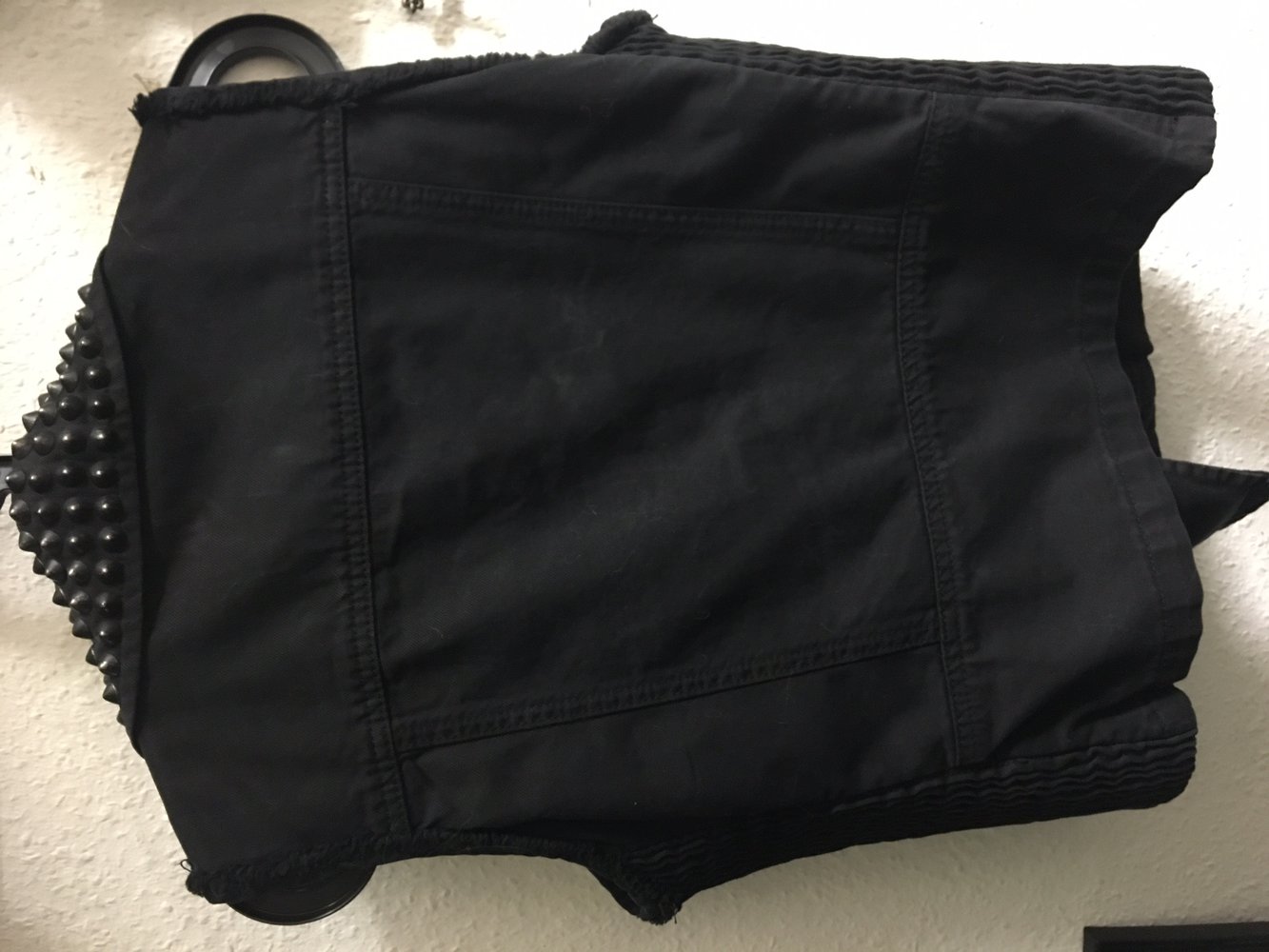 LIEBESKIND BERLIN Biker Weste Nieten rockig Jacke used look hipster blogger 