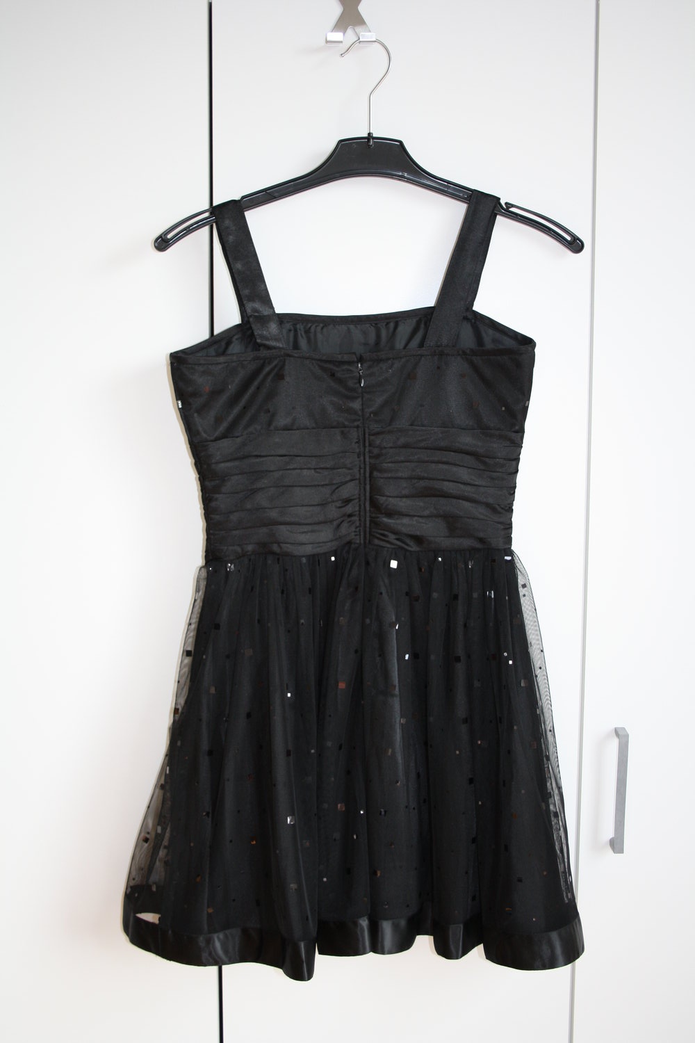 * Kleid schwarz Cocktailkleid Glitzer