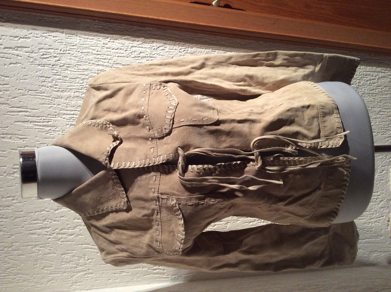 GAUDI Gaudi Lederjacke neu zum schnüren nude hellbraun Größe 36