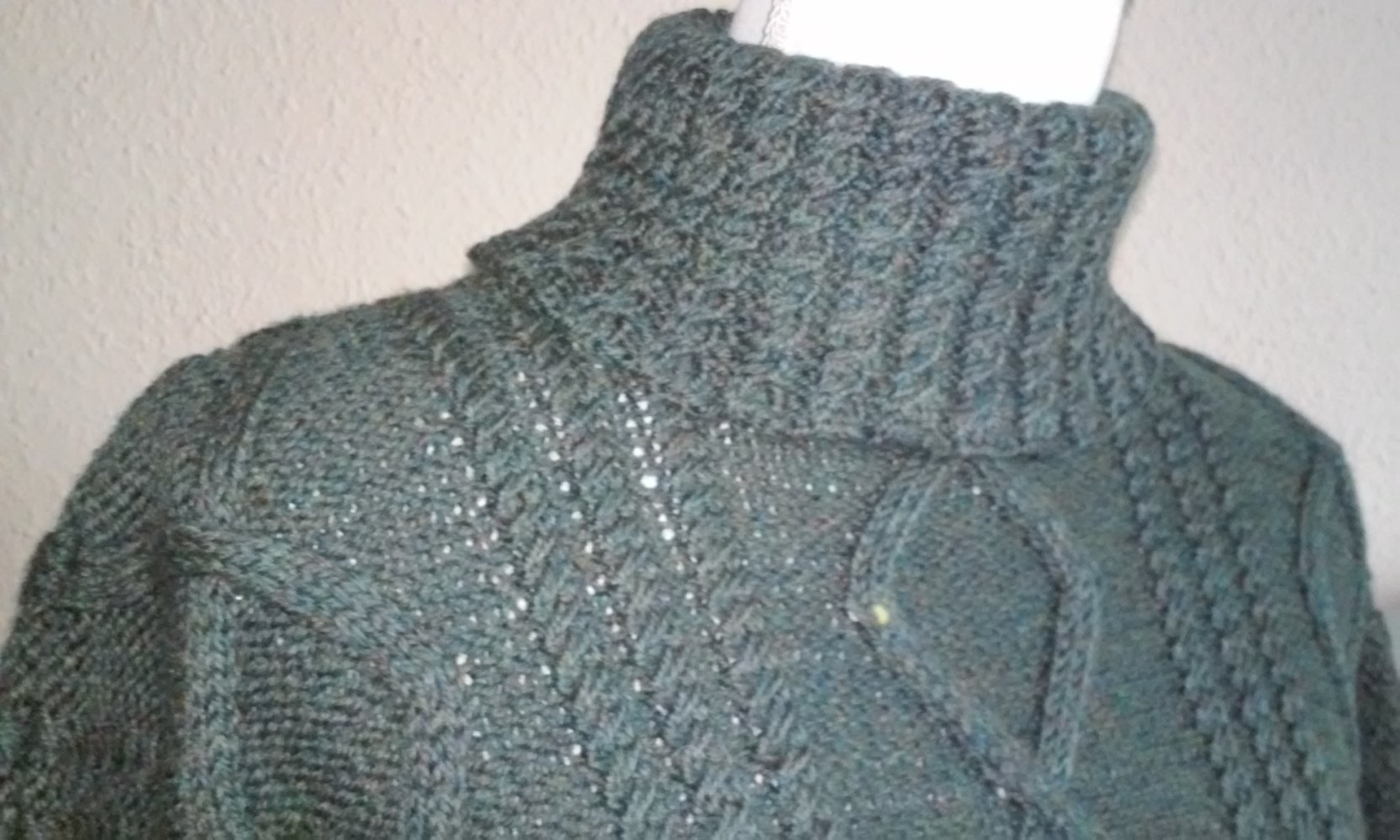 Strickpullover Winterpullover Wollpulover Rollkrakenpullover Handarbeit weich und warm