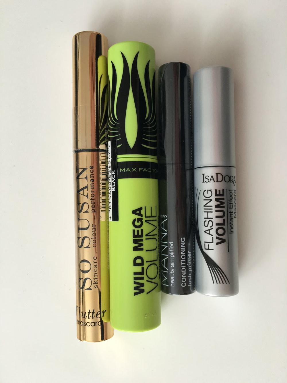 Mascara Set Max Factor, So Susan, Isadora & Manna Kadar Lash Primer