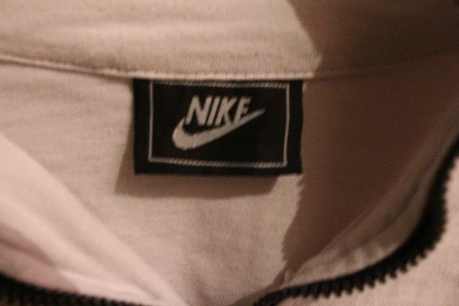 Nike air langarm Shirt mit Kragen und Rv
