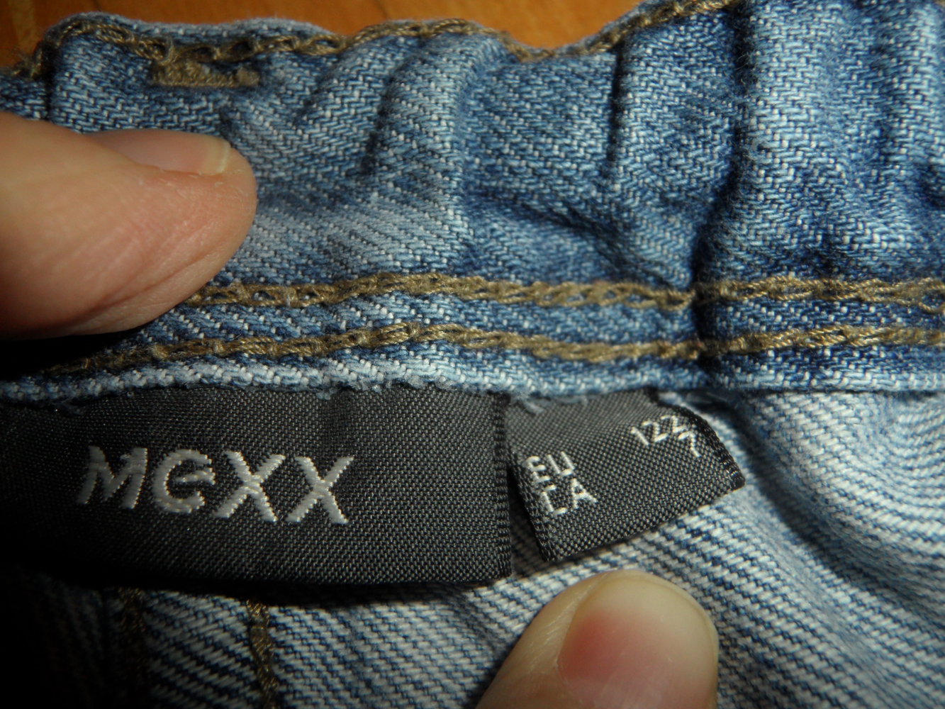 Mexx tolle Jeans Gr. 122 verstellbarer Gummizug