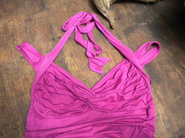 JANE NORMAN  super anschmiegsames Pin Up Style Raffungen Beerenfarbton Weihnachten Silvester Party