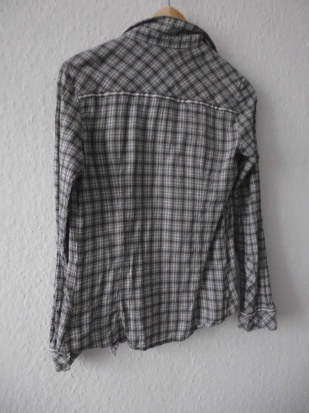 karierte Bluse Mango 