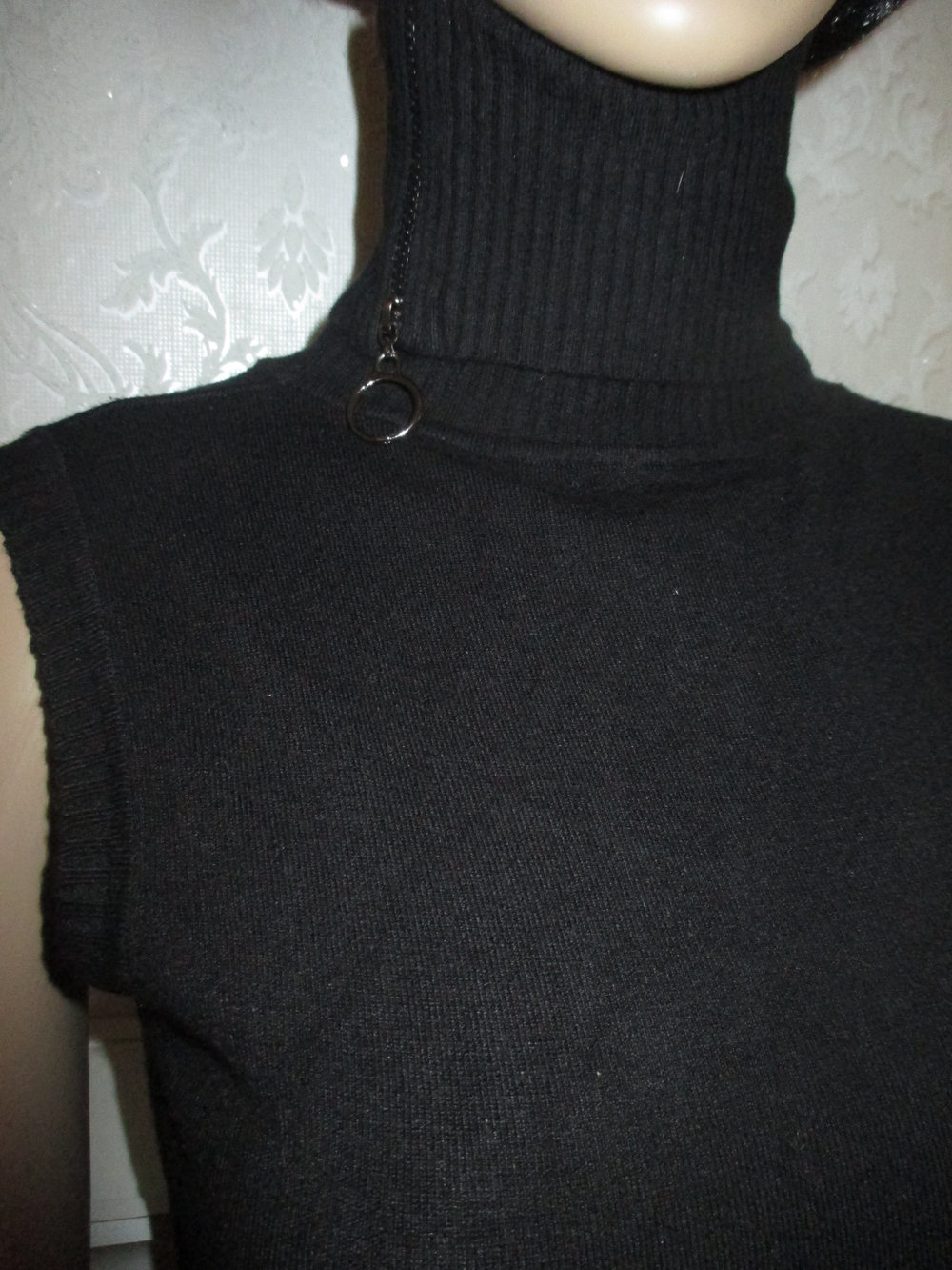 NEUw Variabel tragbarer Feinstrick Rollkragen Pullover Rolli 