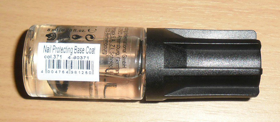 edding L.A.Q.U.E Nagellack Nail Protecting Base Coat