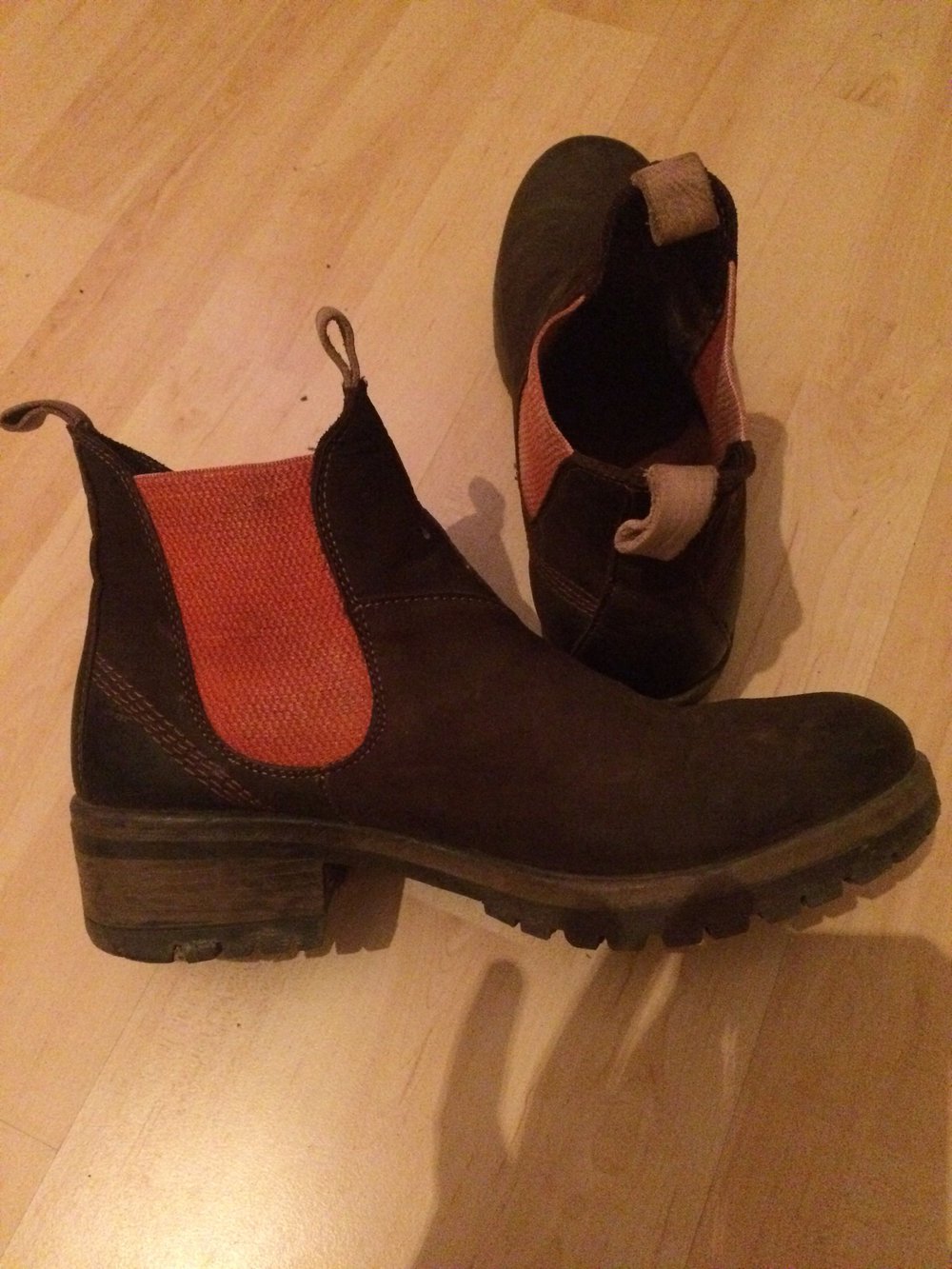 Lavorazione Artigiana, Stiefeletten, Halbschuhe, Leder, Winterschuh, Übergangsschuh, Größe 39