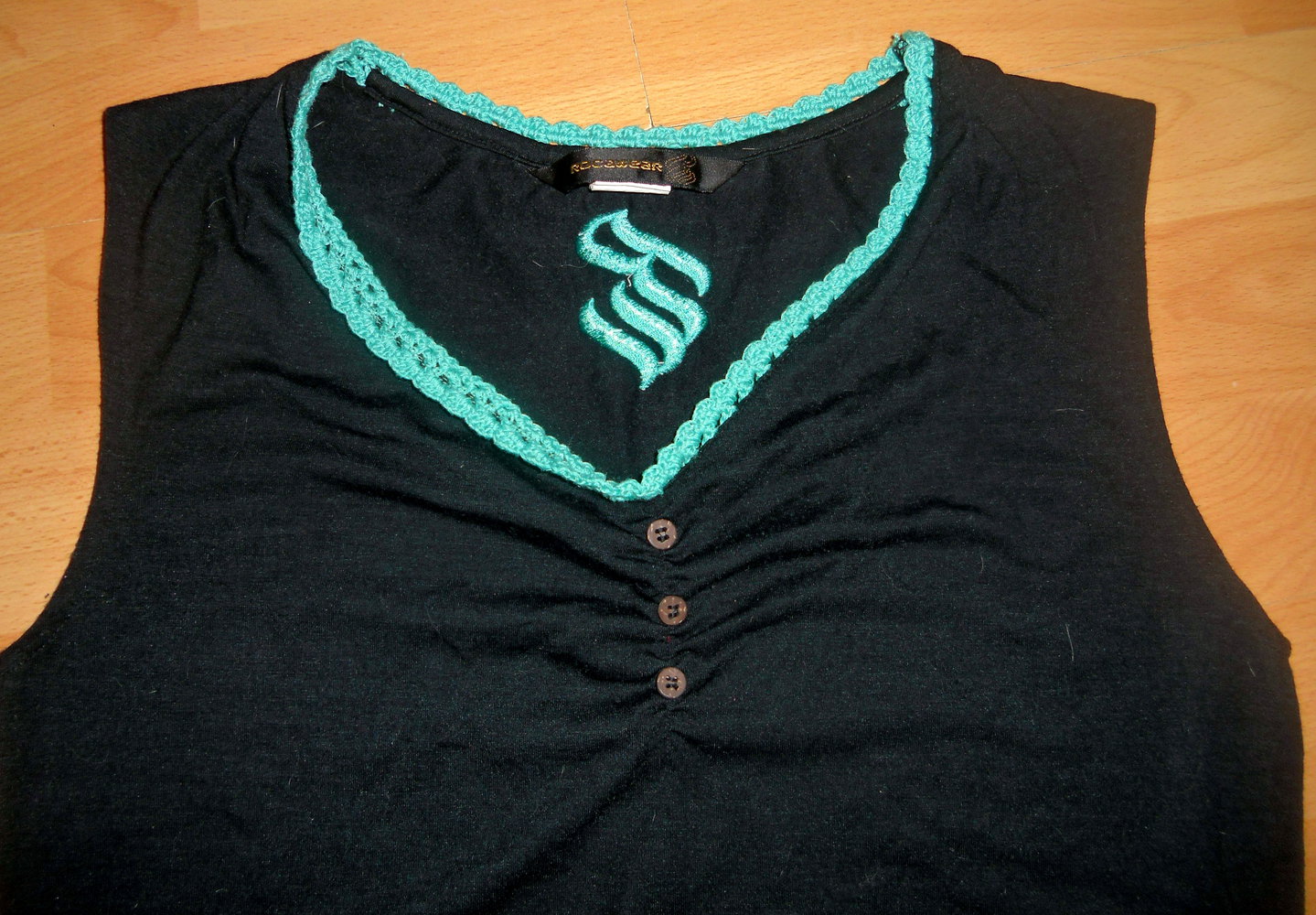 Rocawear- tolles. langes T-Shirt Gr. M eher S