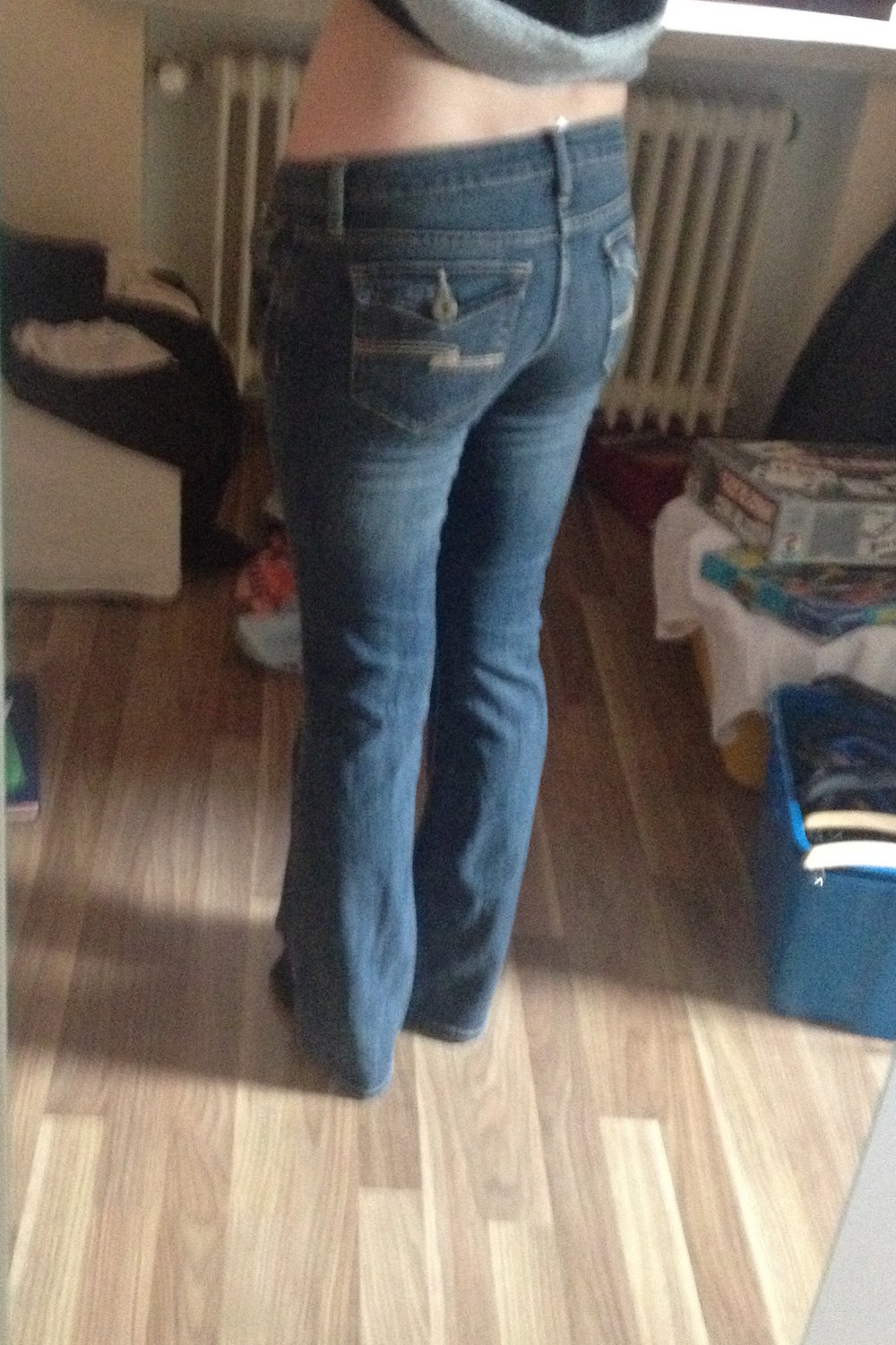 Jeans Schlaghose