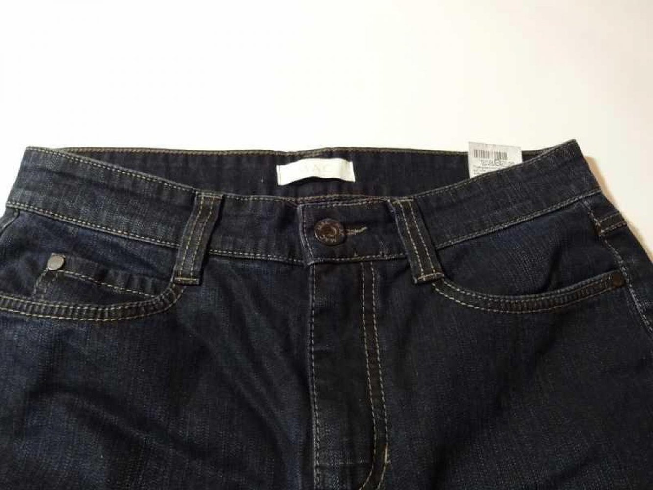 Dunkelblaue Jeans von Mac Basic Angela Gr. M