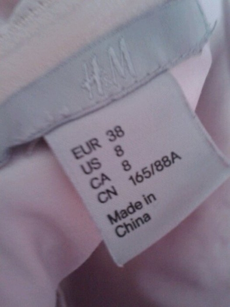 Rosanes Partykleid von H&M