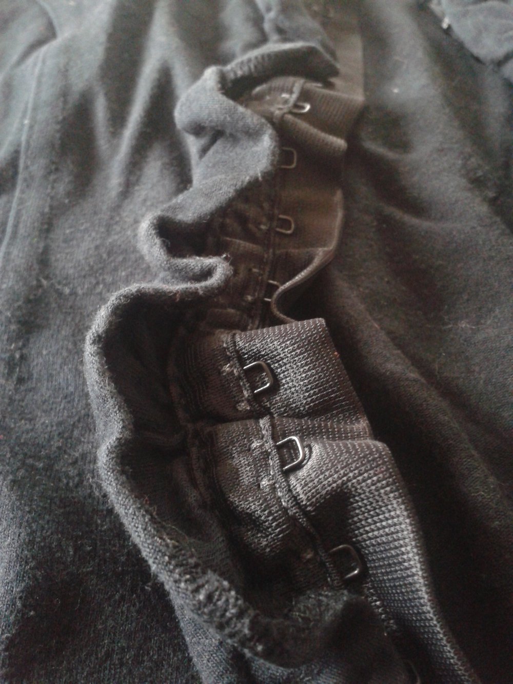 Top schwarz raffiniert