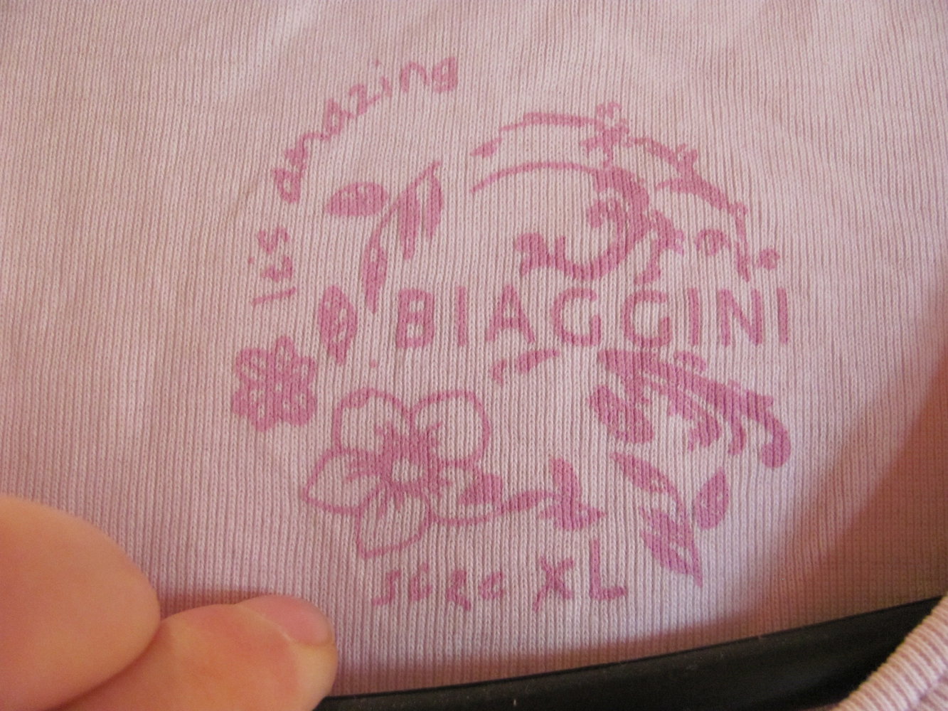 T-Shirt Shirt Kurzarm Biaggini Größe XL