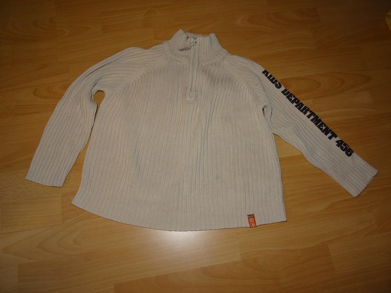 Palomino Pullover beige mit Rollkragen - Strickpulli Gr. 116