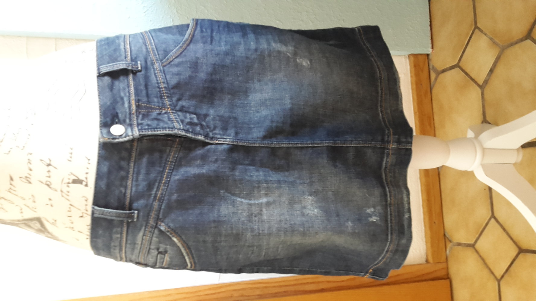 Veromoda Jeansrock Destroied optik 