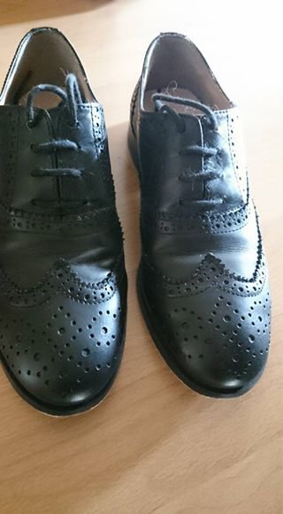 Schwarze Budapester - Streetstyle, Vintage, Elegant