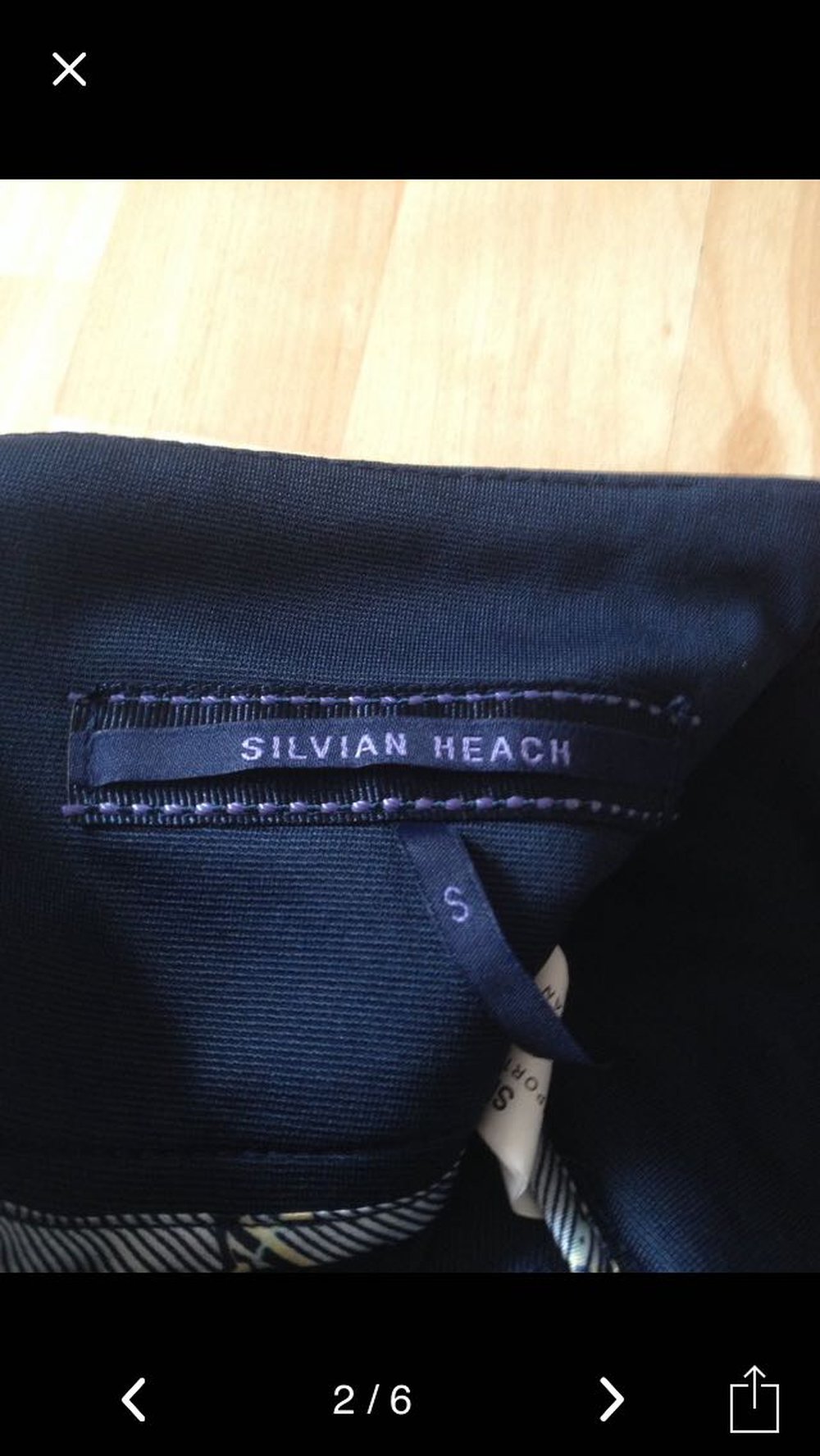 Rock gr.36/38 marineblau, neu