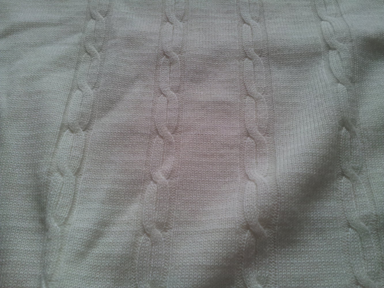 Strick Pullover Gr. S creme vanille