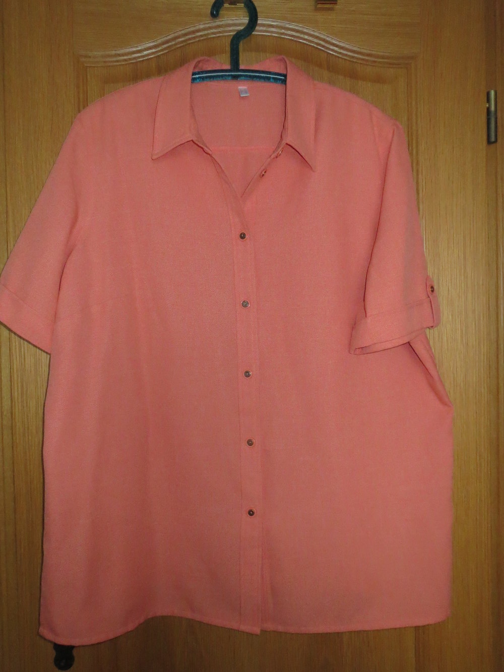 Bluse, Gr.50/XL, Kurzarm