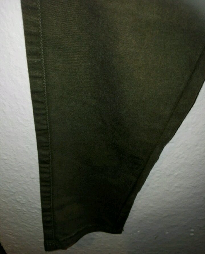 Damen Zara Jeans Hose Größe 34 Khaki