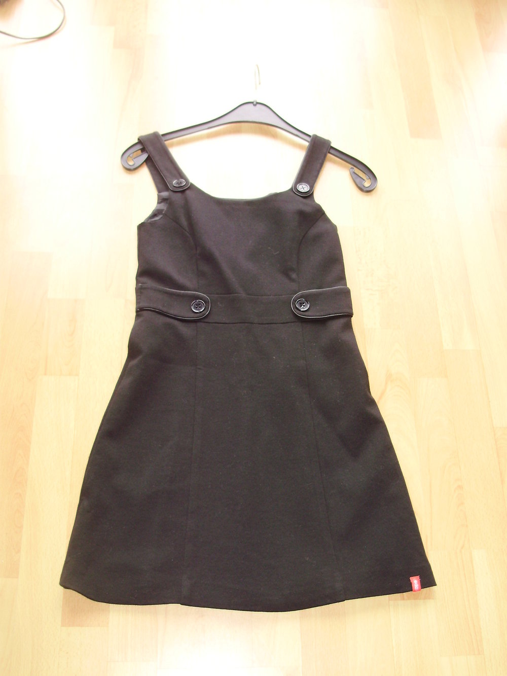 Esprit Kleid Träger Etui schwarz XS S Wie neu