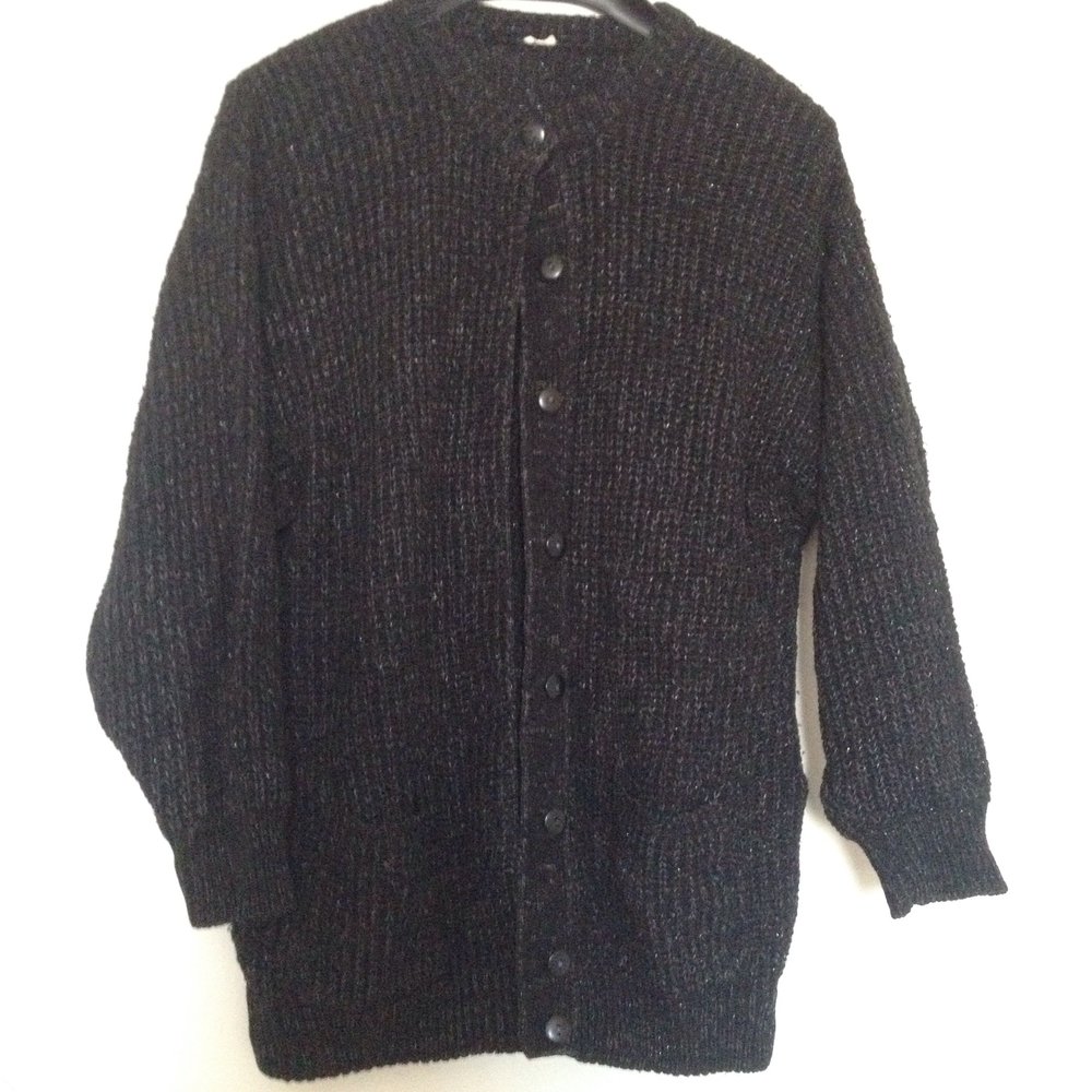 Exclusiver Vintage Pullover Cardigan Strickpullover 