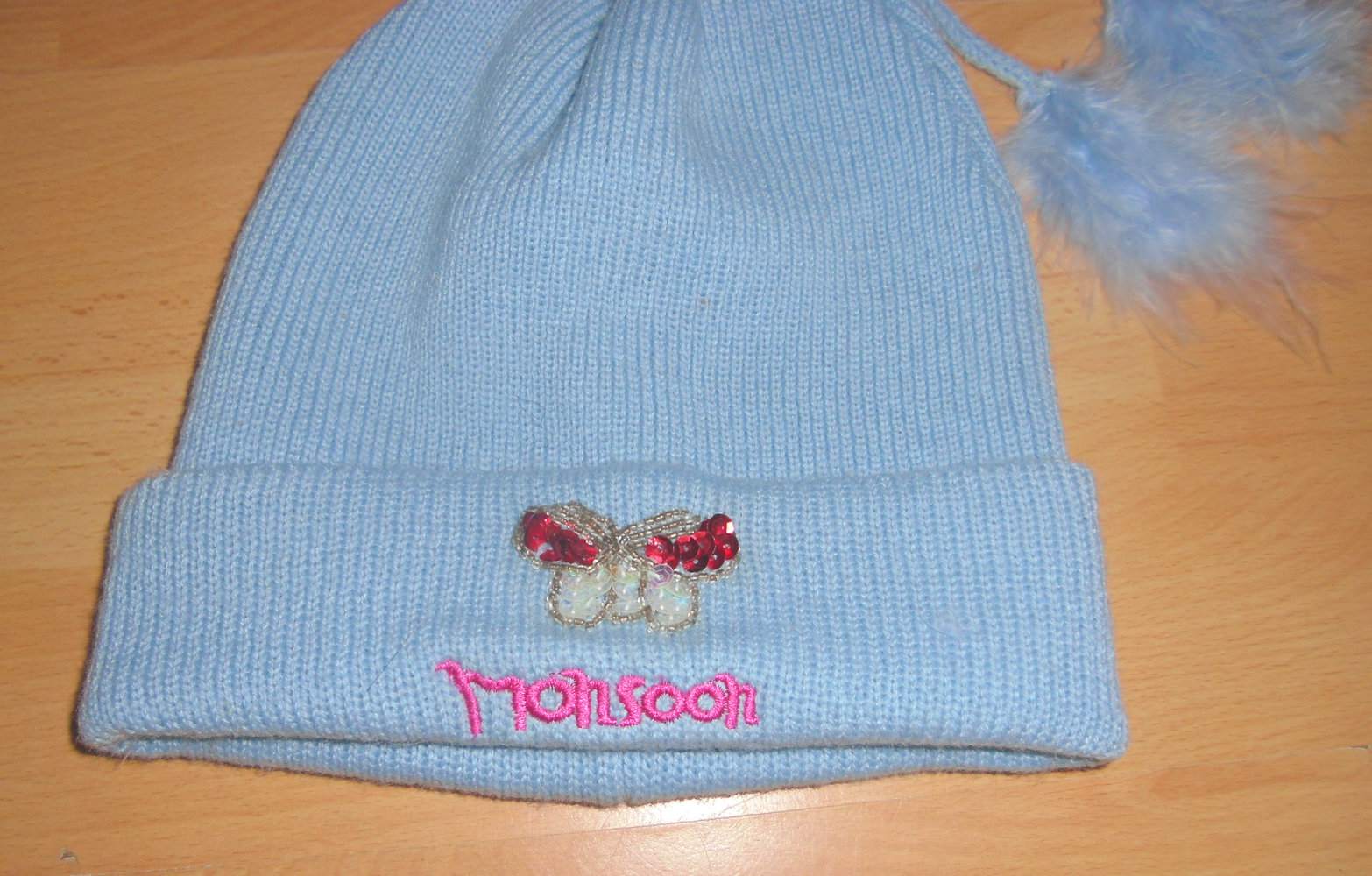 MoNSOON/Engl.- wunderschöne Mütze, one size ca 6-8 jahre