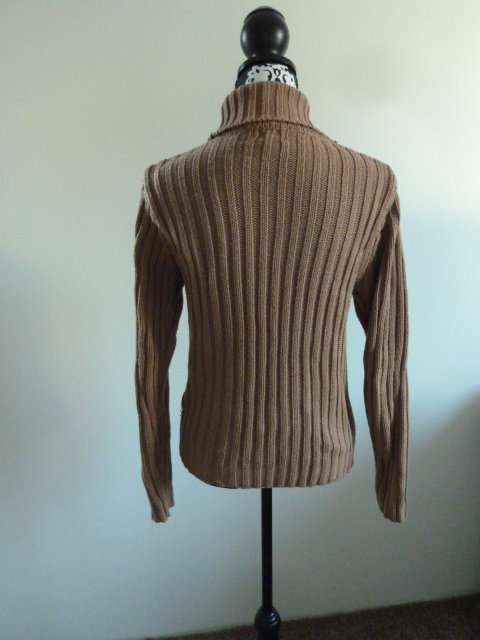 Fluid, kuscheliger Rollkragen Pullover - Größe 34 / 36 / 38