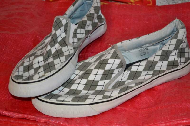 Stylische Karierte Slipper