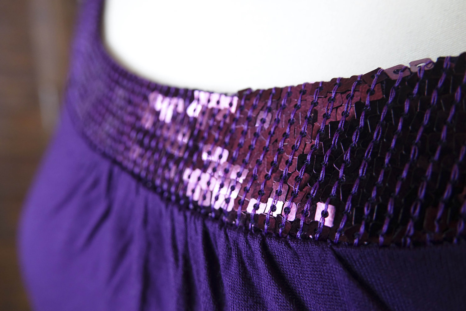 Schönes Oberteil mit Pailletten