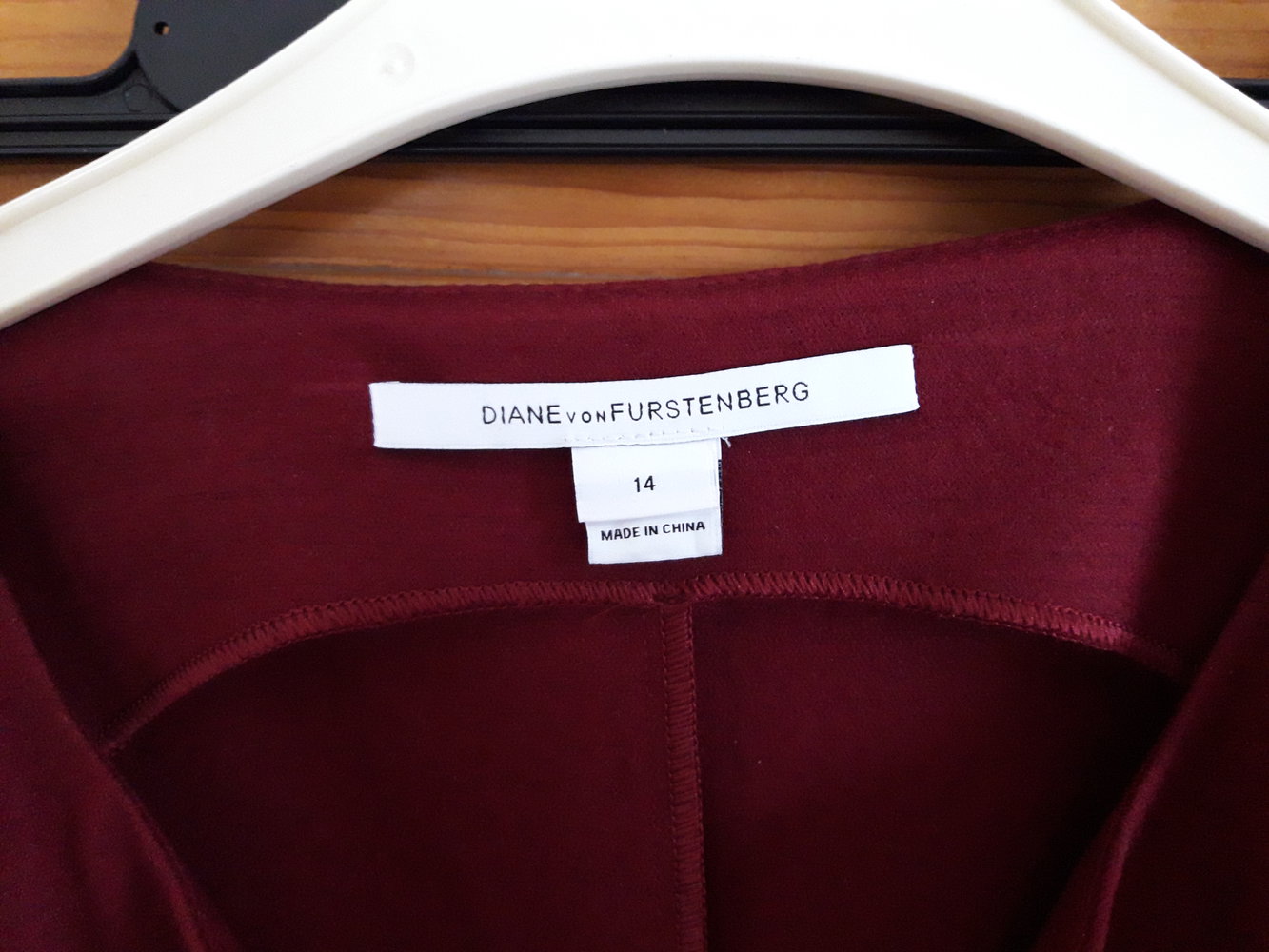 DVF elegantes Wollkleid