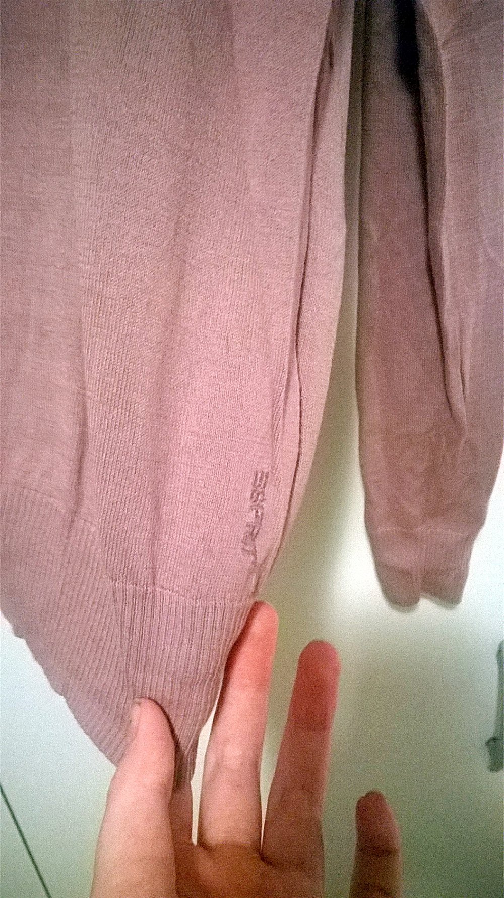 Harajuku, ESPRIT Sweatshirt V-Ausschnitt, flieder 